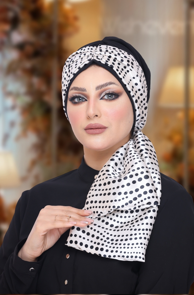 Turban Multi-way crepe material - Smile Turbans - 1063