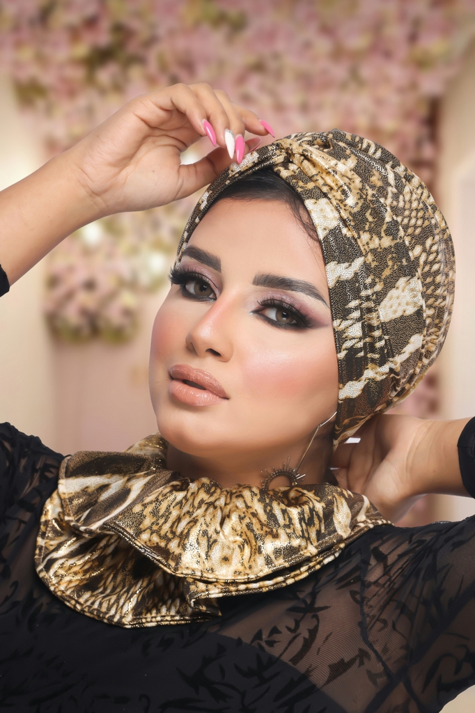 hijab Ready-made hijab without pins Tulle - Smile Turbans - 1281