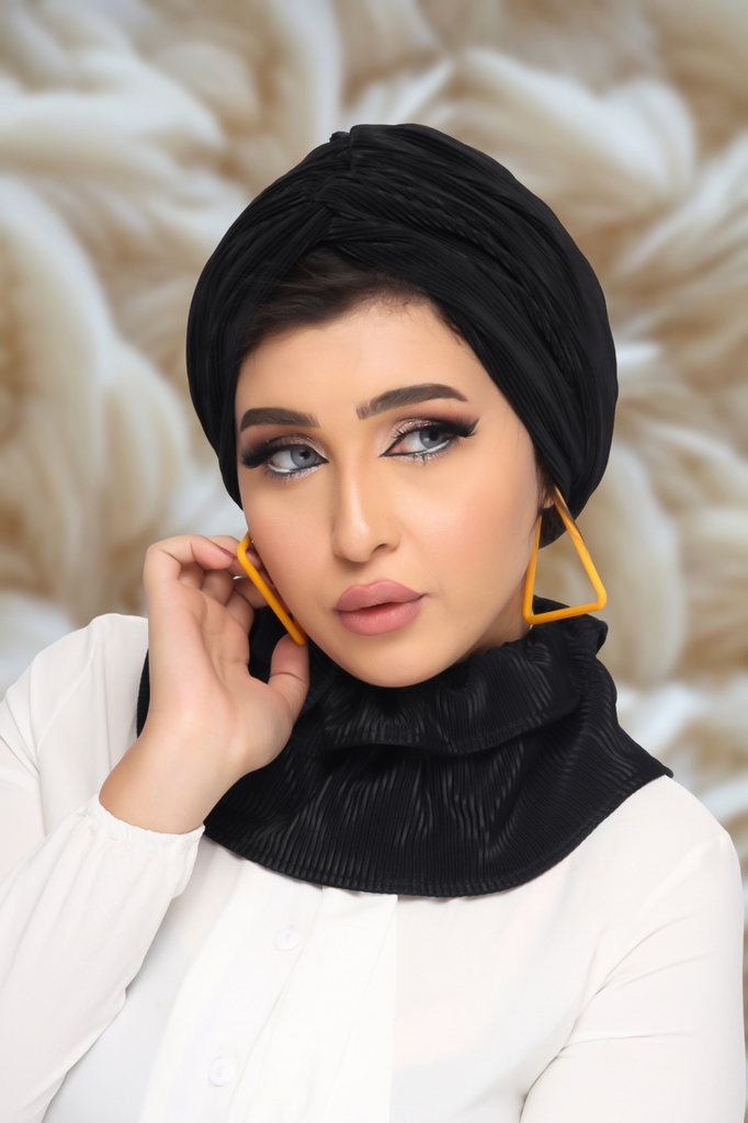 Turban  & Scarf Drape one piece Dantel Joubert - Smile Turbans - 1332