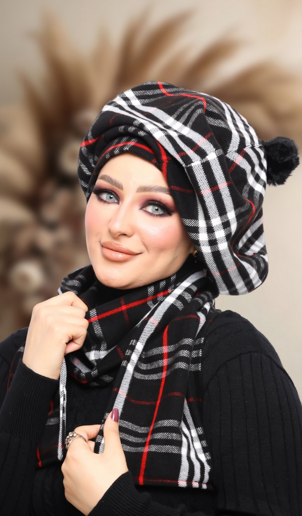 IceCap  & Scarf IceCap  Gogh - Smile Turbans - 1352