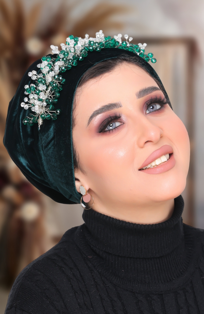 Turban Turban with accessories velvet - Smile Turbans - 1440