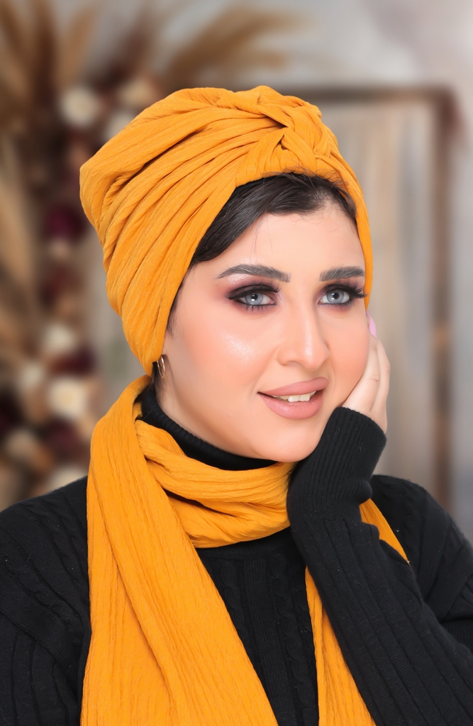 Turban  & Scarf Artichoke one piece blisih - Smile Turbans - 1464