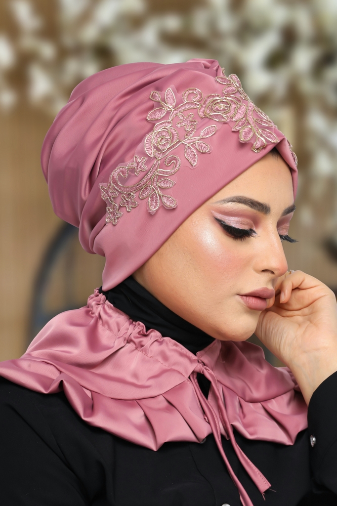 Turban  & Scarf Darby with Joubert stan - Smile Turbans - 1805