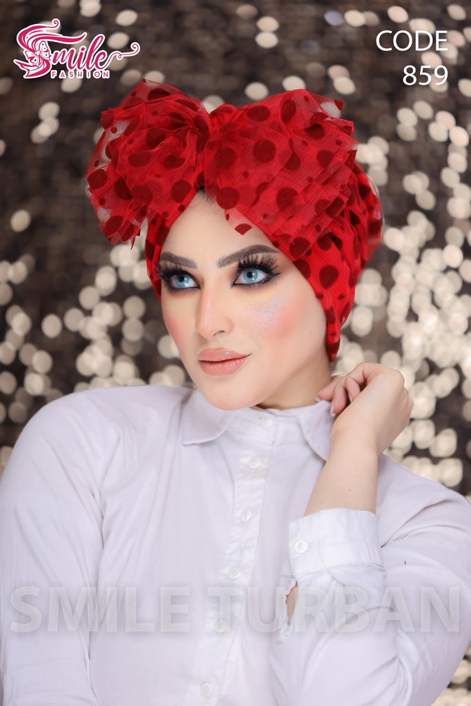 Turban  bow Tulle - Smile Turbans - 859