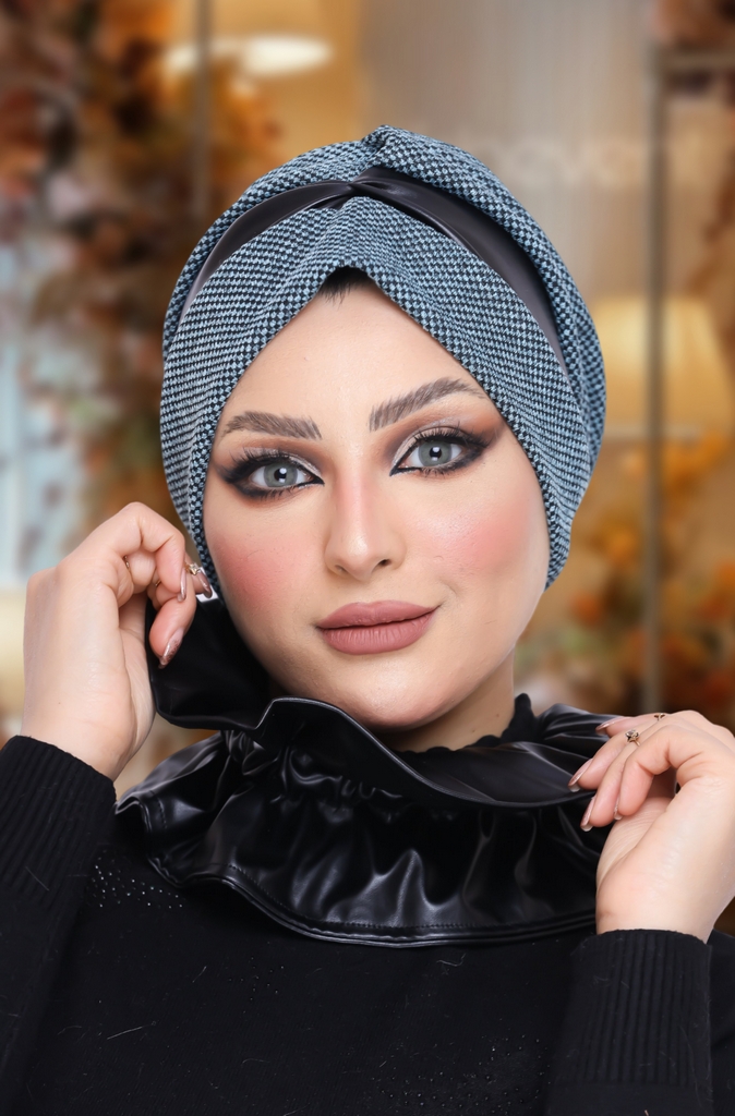 Turban  & Scarf Crocs one piece velvet - Smile Turbans - 1012