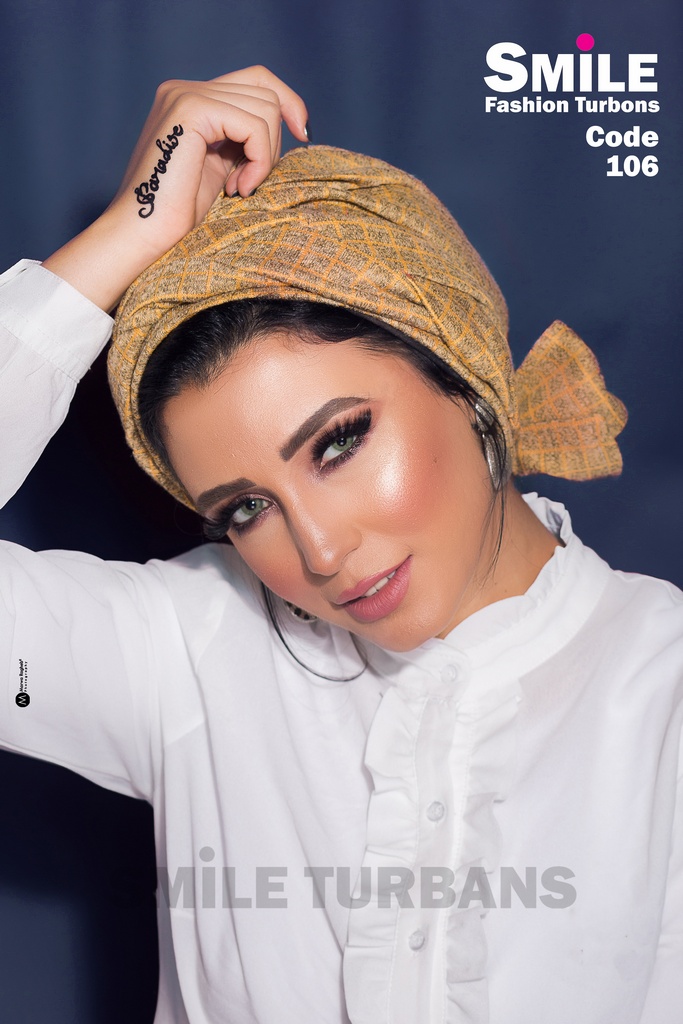 Turban plexus brooch - Smile Turbans - 106