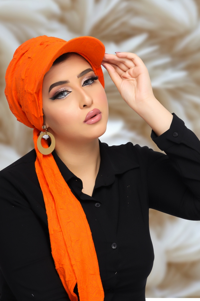 turban & cap Two-piece cap crochet - Smile Turbans - 1071