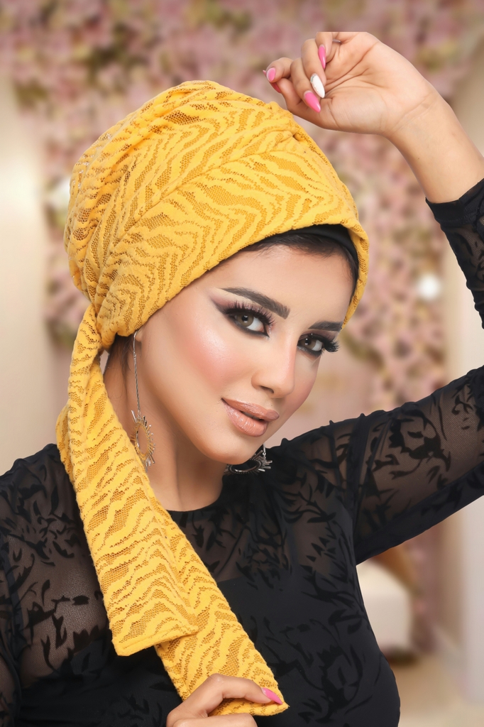 turban Multi way tie Dantel - Smile Turbans - 1178