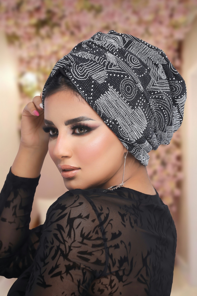 Turban Crocs one piece Jersey material - Smile Turbans - 1206