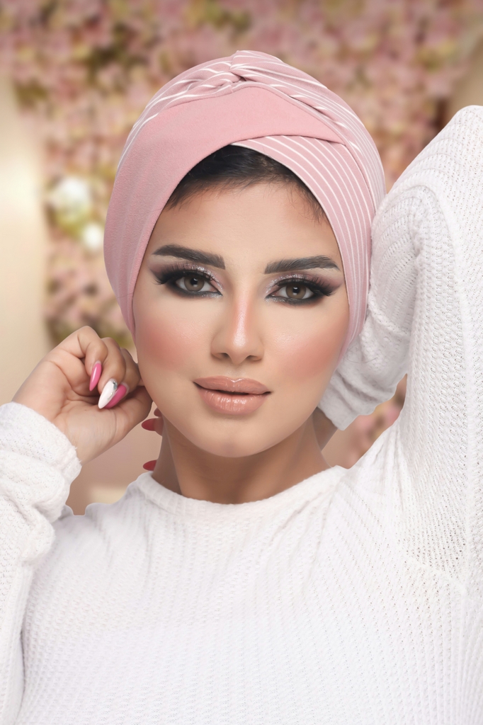 Turban Crocs one piece crepe material - Smile Turbans - 1227