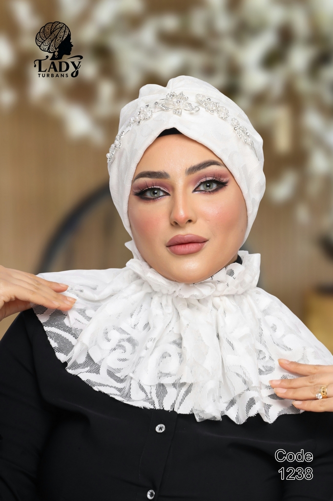 Turban  & Scarf Darby With accessories Dantel Joubert - Smile Turbans - 1238