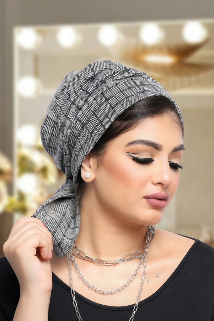 Turban Multi-way Rosaline material - Smile Turbans - 1243