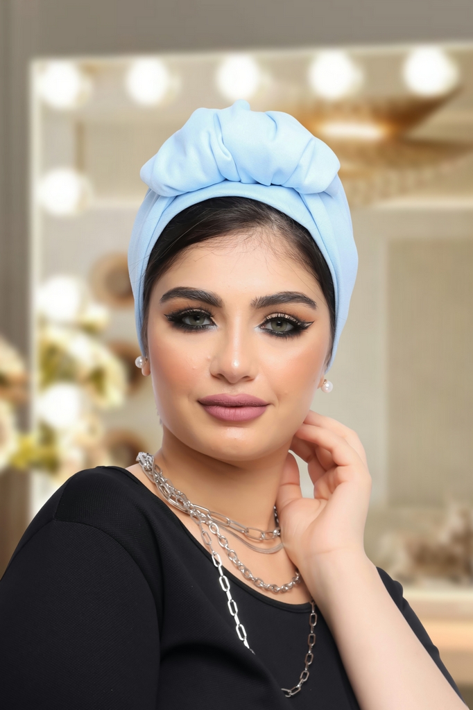 turban Artichoke 2 pieces crepe - Smile Turbans - 1257