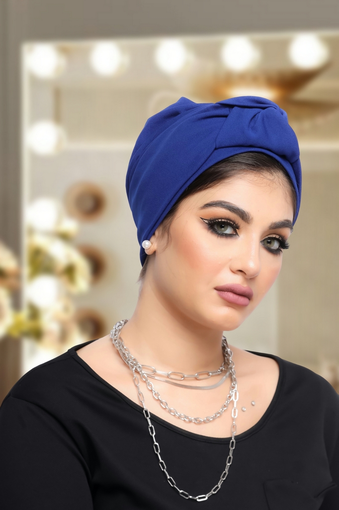 Turban Artichoke crepe material - Smile Turbans - 1260