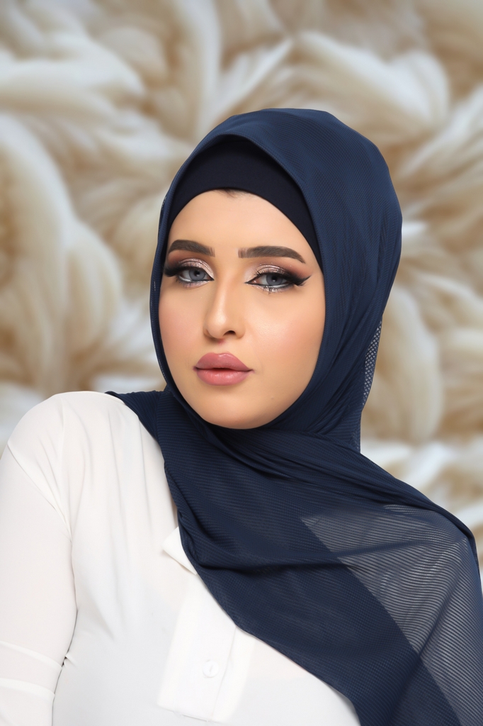 Hijab Ready-made hijab without pins Tulle - Smile Turbans - 1279