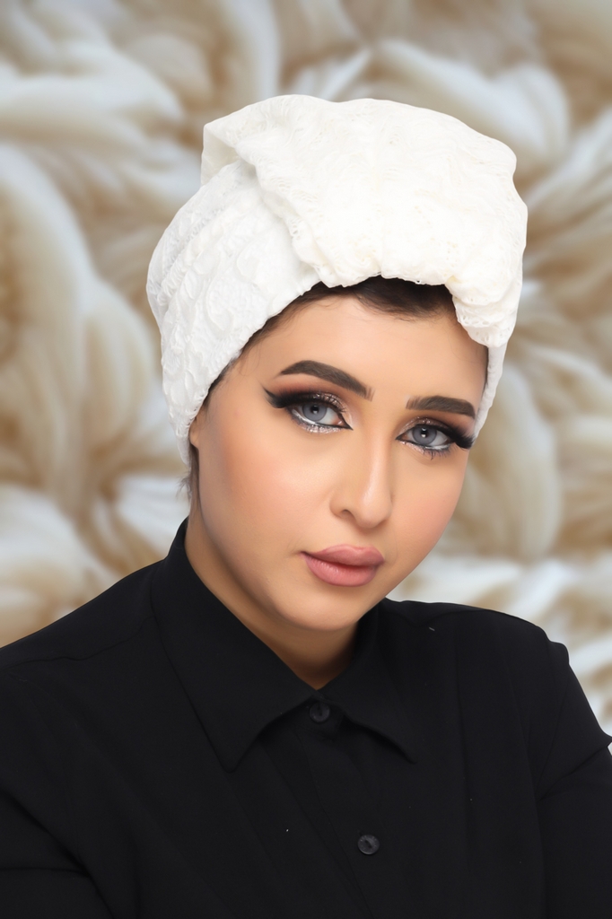turban Multiway flip Dantel - Smile Turbans - 1286