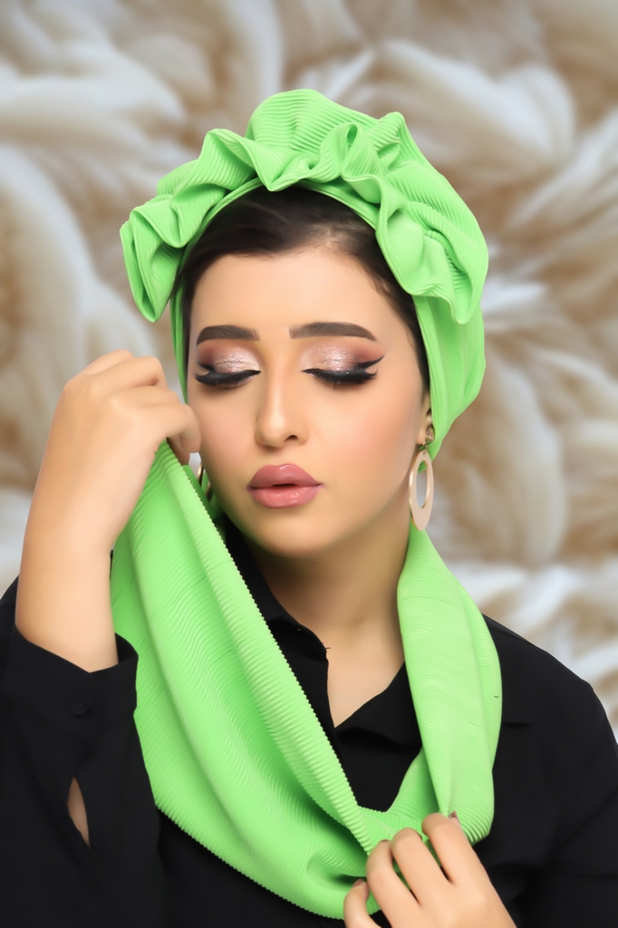 Turban  & Scarf   - Smile Turbans - 1297