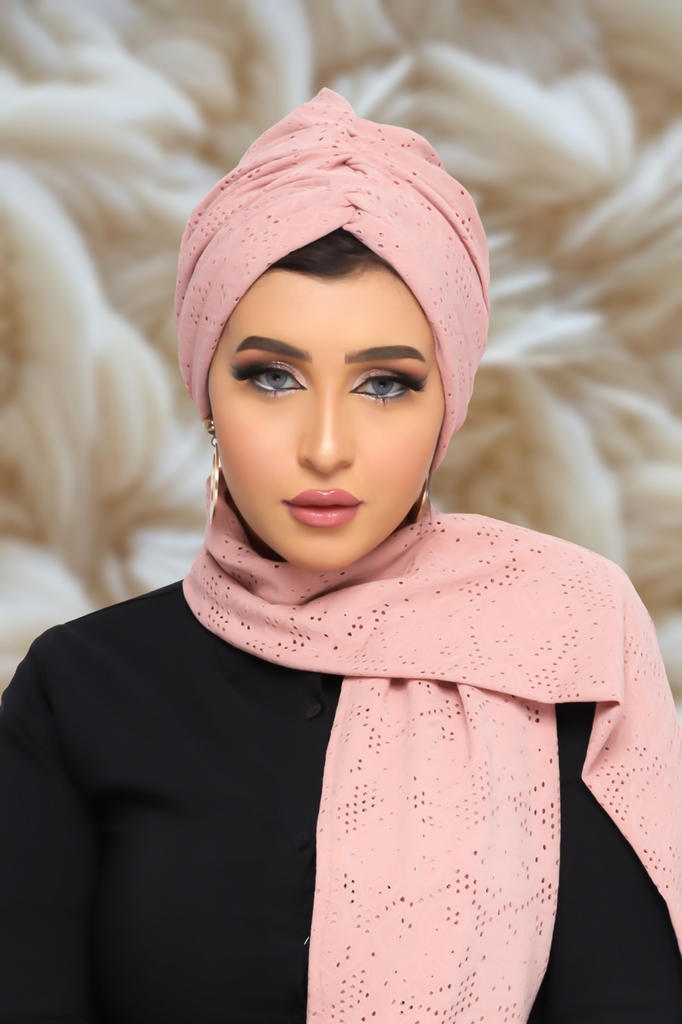 Turban  & Scarf Crocs one piece cotton - Smile Turbans - 1319