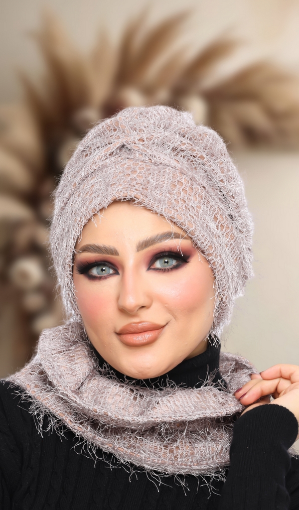 Turban  & Scarf Darby one piece kink - Smile Turbans - 1362