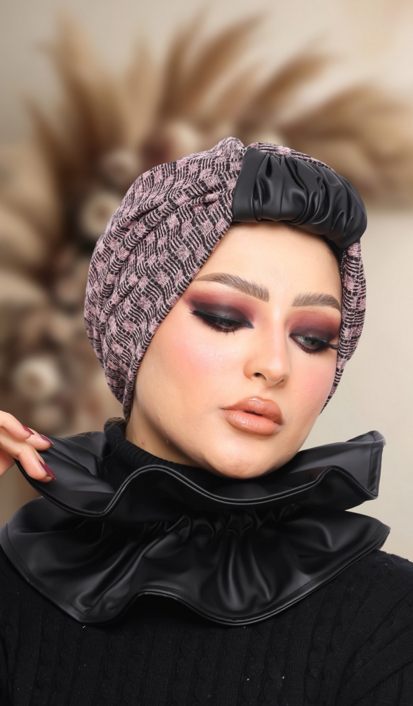 Turban  & Scarf Crown one piece brooch - Smile Turbans - 1374