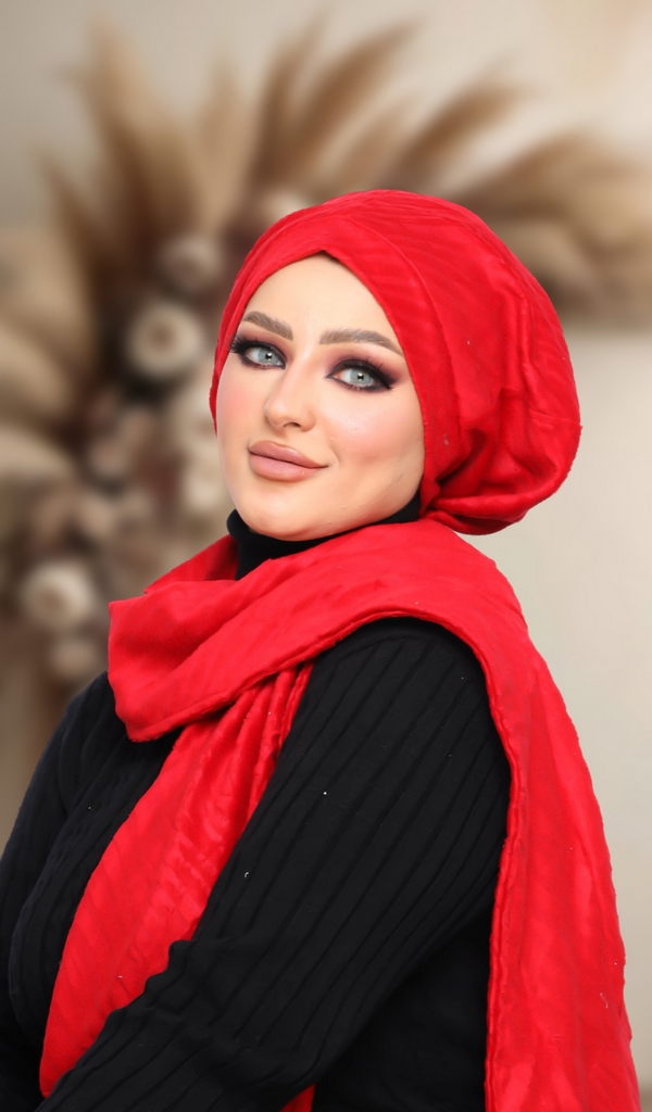 IceCap  & Scarf IceCap  suede - Smile Turbans - 1380