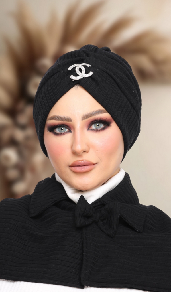 Turban  & Scarf Darby one pieces Rib - Smile Turbans - 1385