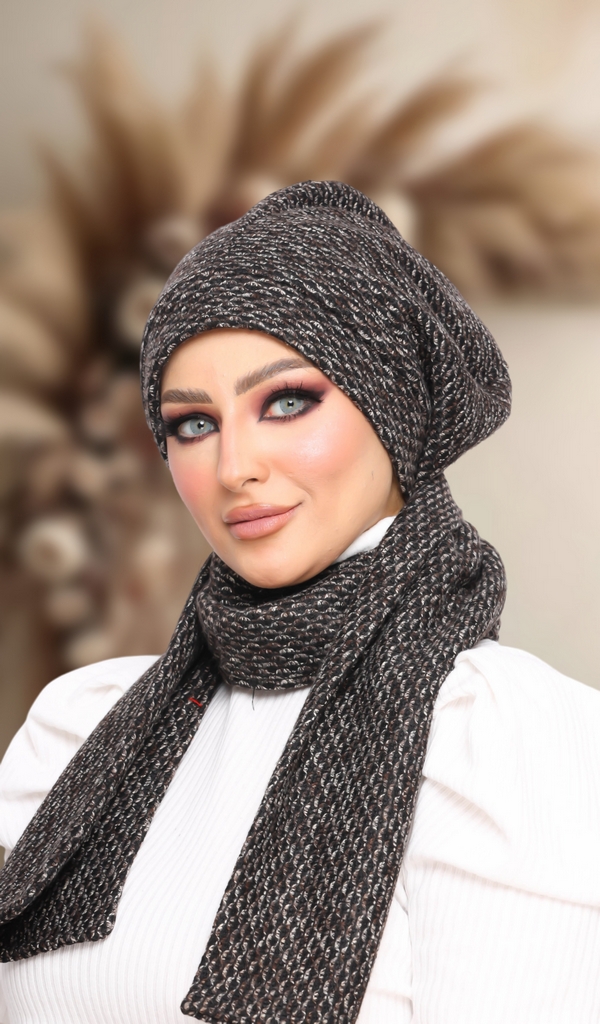 IceCap  & Scarf IceCap  knitwear - Smile Turbans - 1387