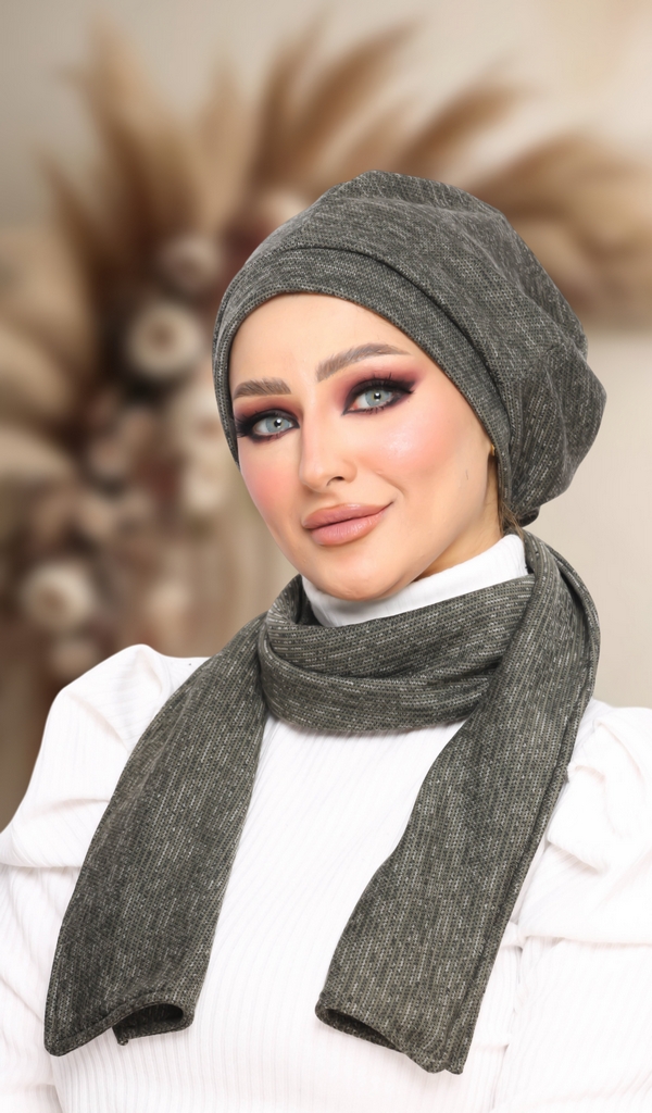 IceCap  & Scarf IceCap  knitwear - Smile Turbans - 1389