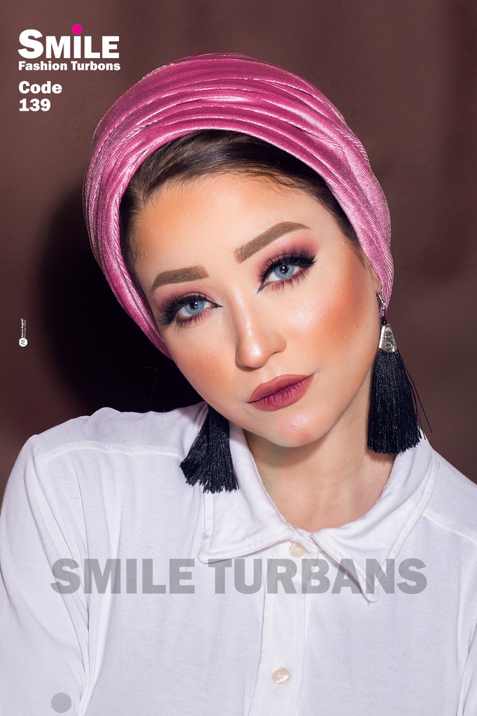 Turban Scotch two piece velvet - Smile Turbans - 139