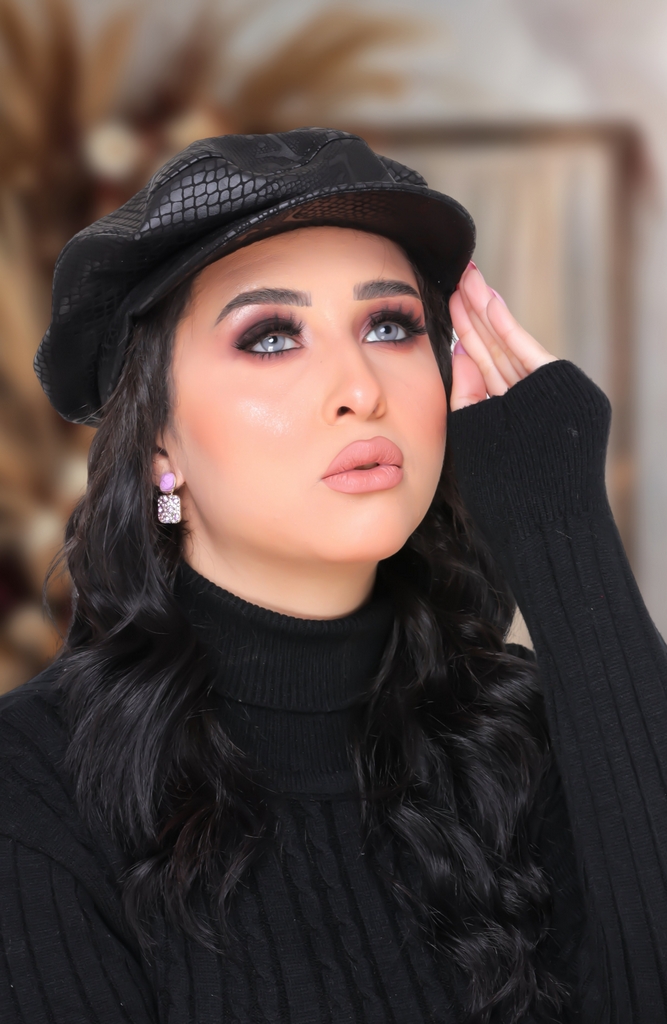 Beret Beret leather - Smile Turbans - 1418