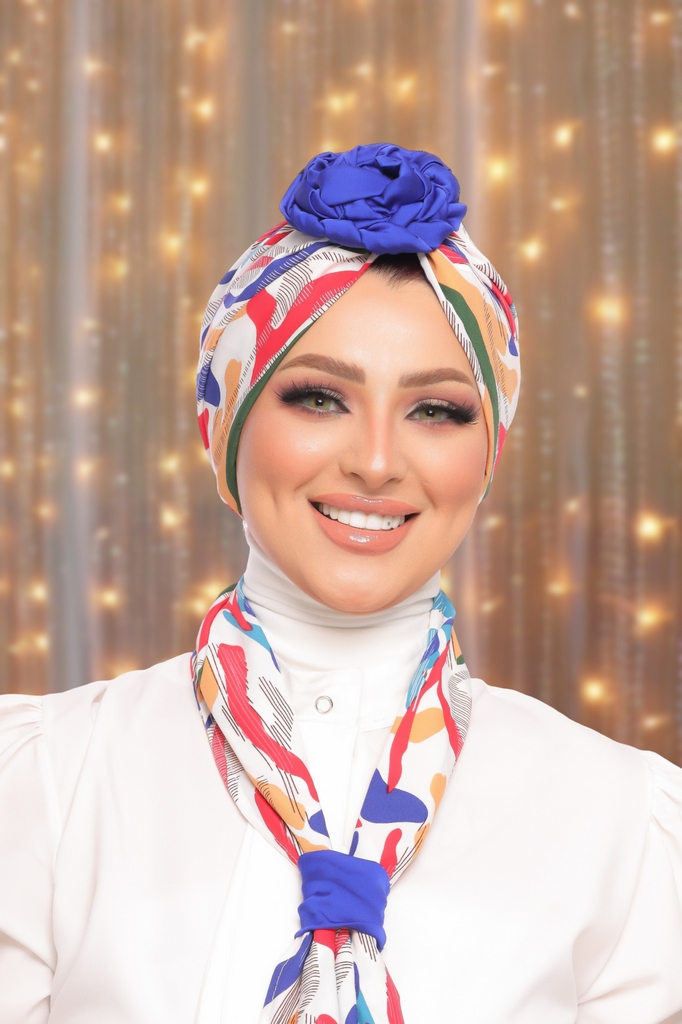 Turban  & Scarf cupcake sph - Smile Turbans - 1510