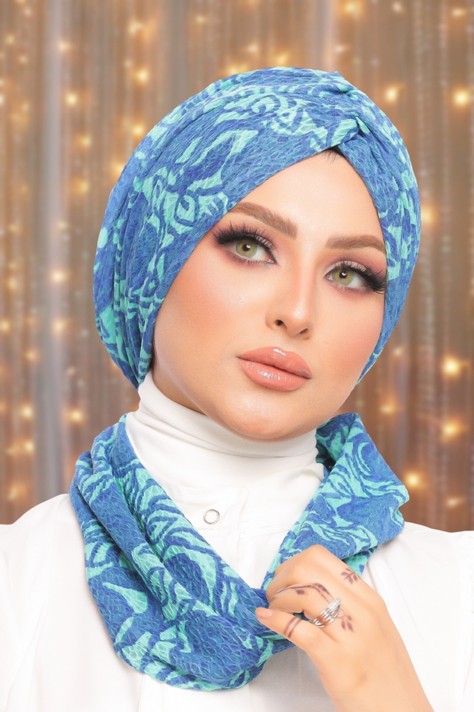 Turban  & Scarf Crocs one piece koresha - Smile Turbans - 1521