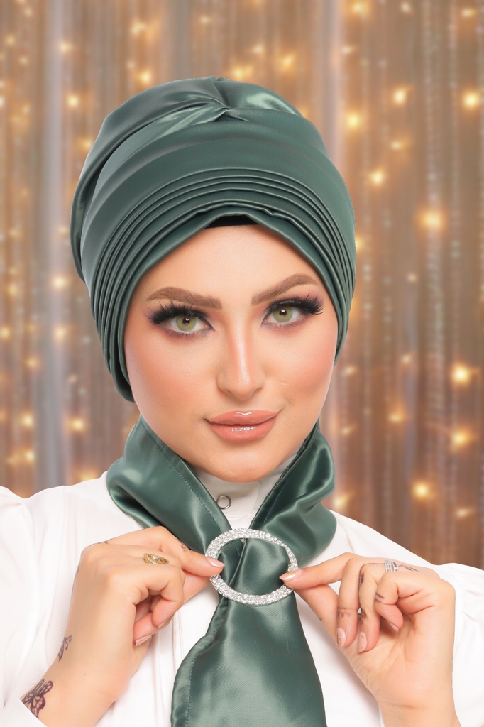 Turban  & Scarf Scotch stan - Smile Turbans - 1529
