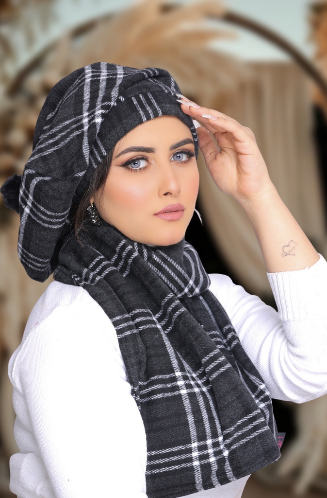 IceCap  & Scarf IceCap  Gogh - Smile Turbans - 1629