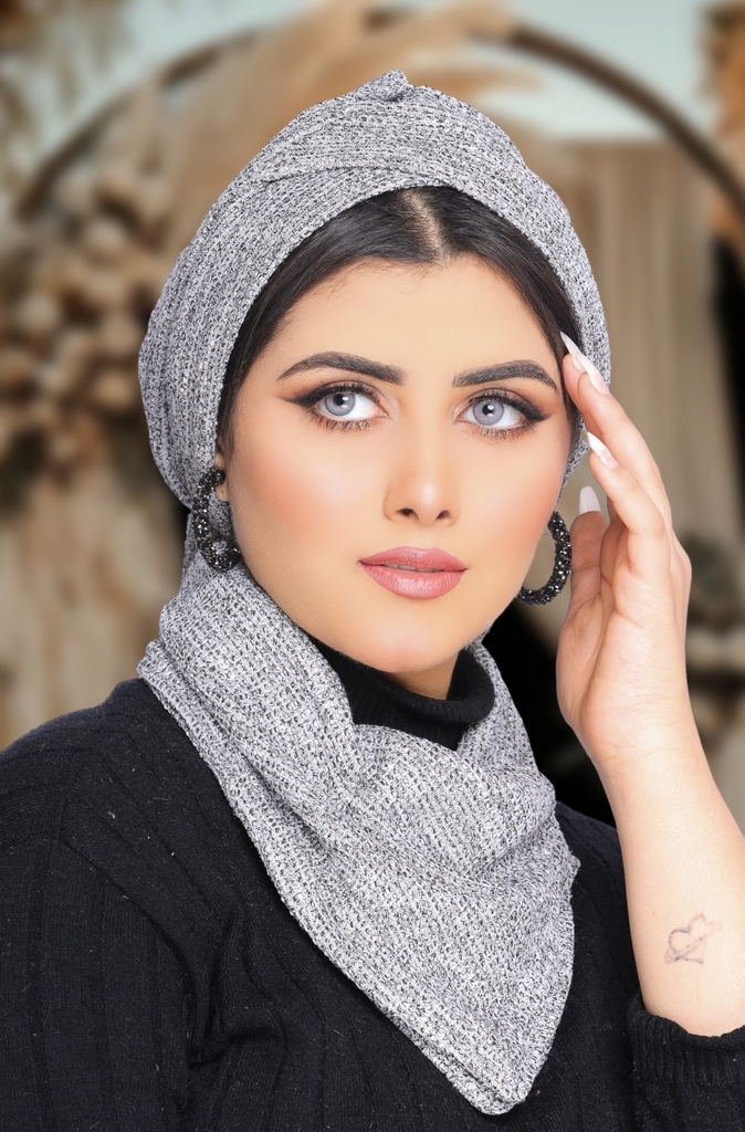 Turban  & Scarf Bow Jakar - Smile Turbans - 1661