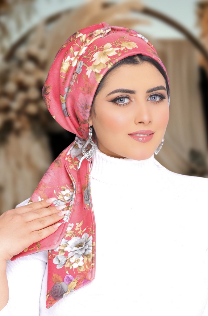 Turban Multi way tie suede - Smile Turbans - 1683