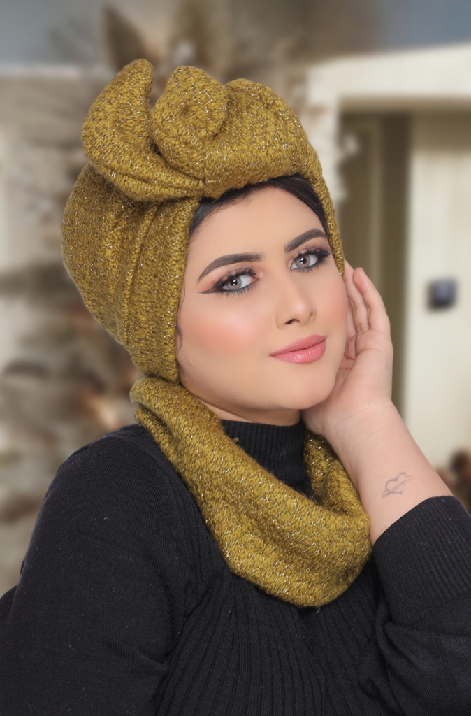 Turban  & Scarf Wire Gogh - Smile Turbans - 1757