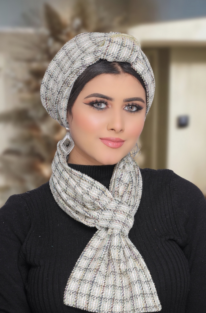 Turban  & Scarf Knot Jakar - Smile Turbans - 1772