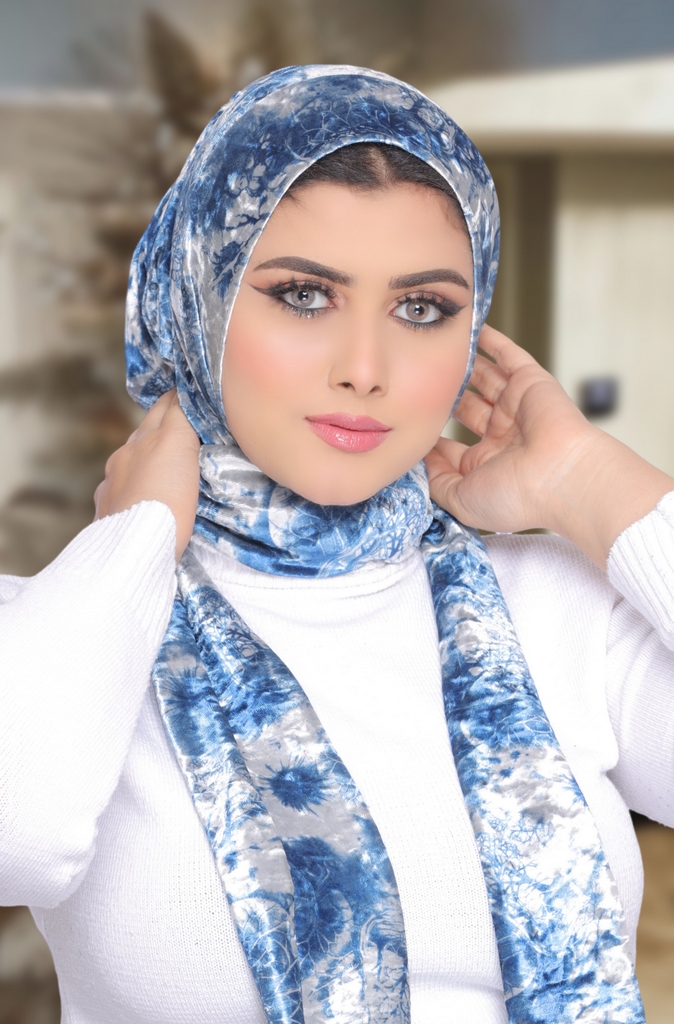 Hijab Ready-made hijab without pins velvet - Smile Turbans - 1778