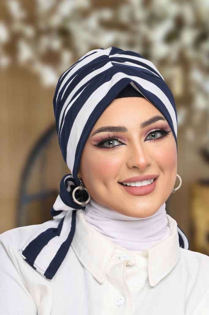 Turban Multi-way  cotton material - Smile Turbans - 1808