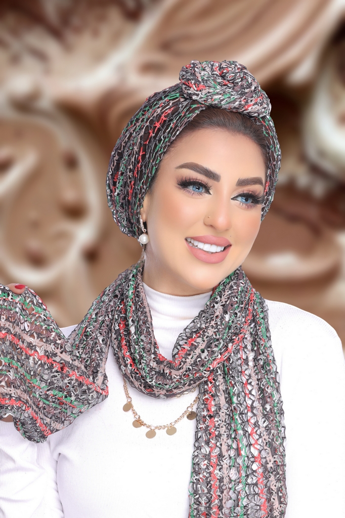 Turban  & Scarf cupcake kink - Smile Turbans - 1824