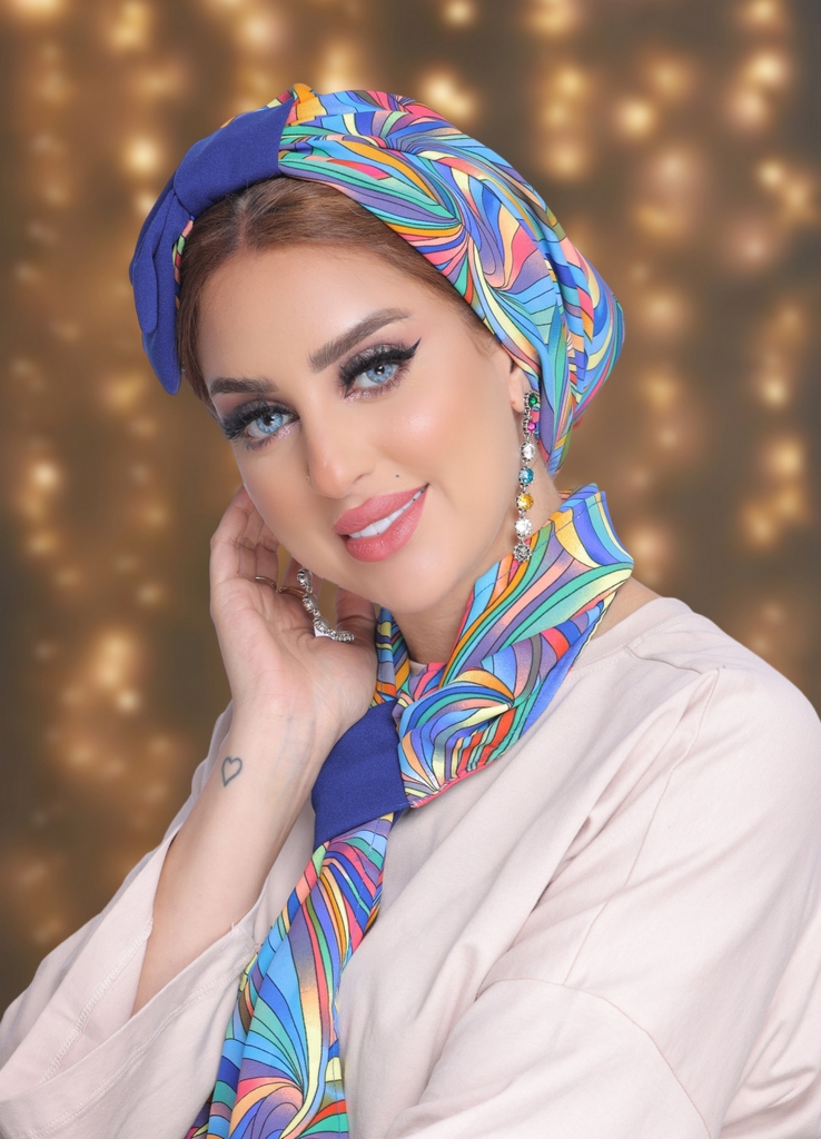 Turban  & Scarf Half a bow, one piece soft - Smile Turbans - 2022