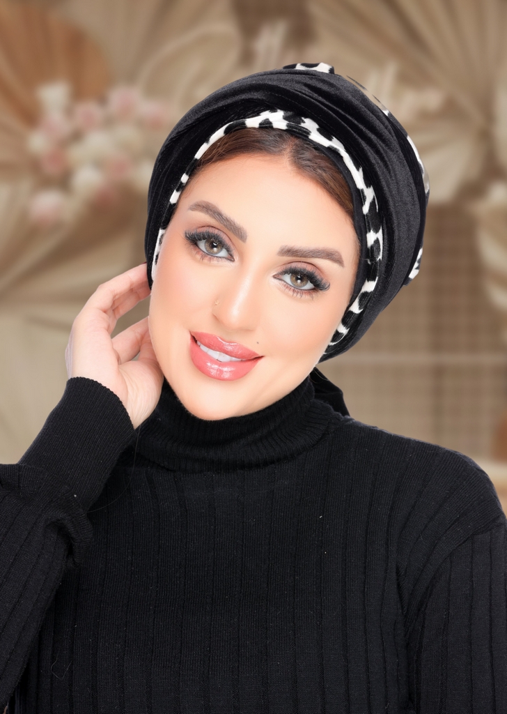 Turban Multi-way velvet - Smile Turbans - 2103