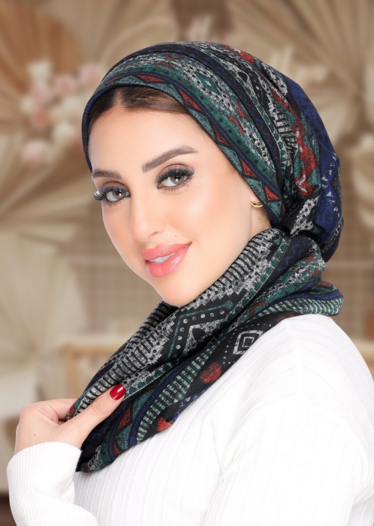 IceCap  & Scarf closed scarf wool - Smile Turbans - 2137