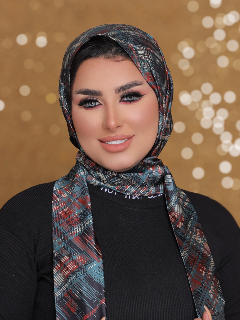 Hijab Ready-made hijab without pins satin - Smile Turbans - 2161