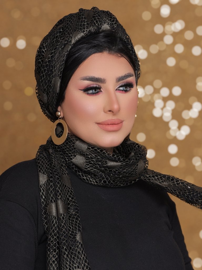 Turban  & Scarf swarovski kink - Smile Turbans - 2169