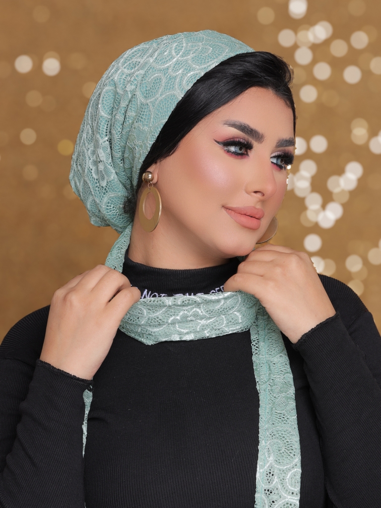 Turban tie Dantel - Smile Turbans - 2172