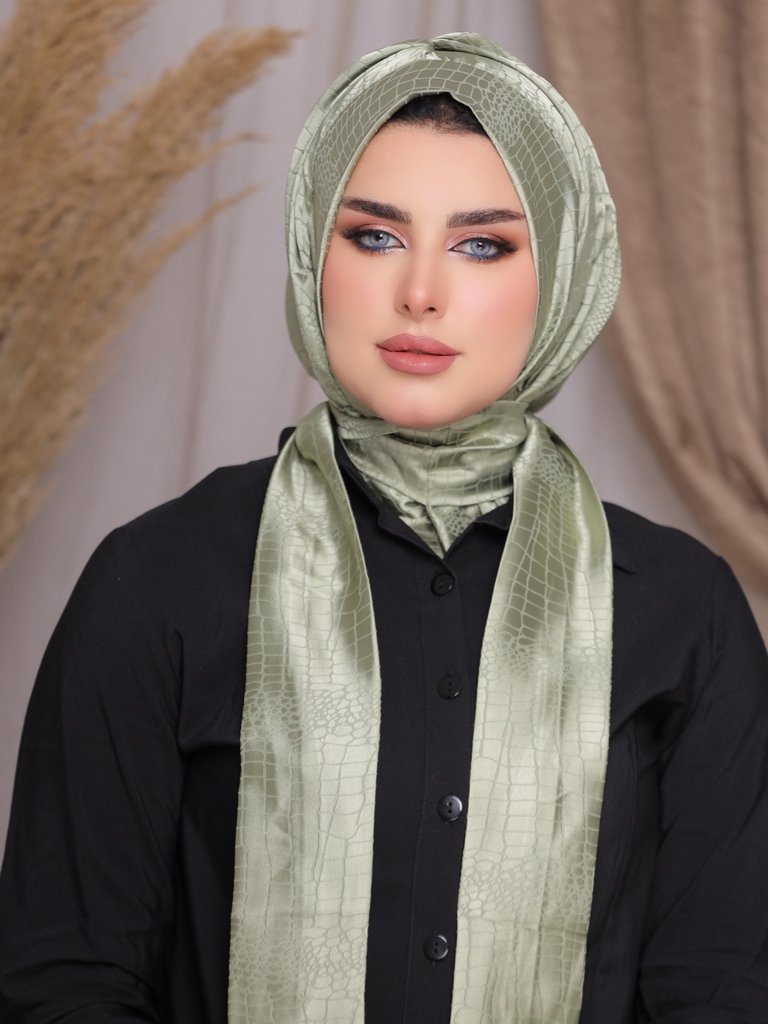 Hijab Ready-made hijab without pins satin - Smile Turbans - 2217