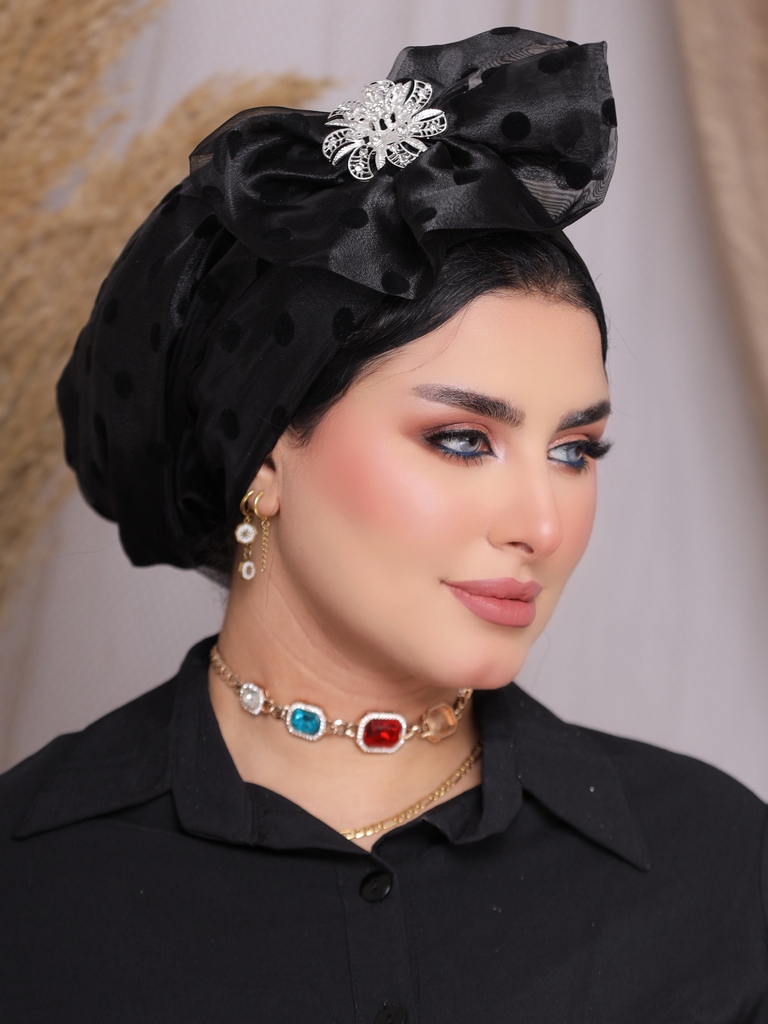 Turban swarovski tulle - Smile Turbans - 2241