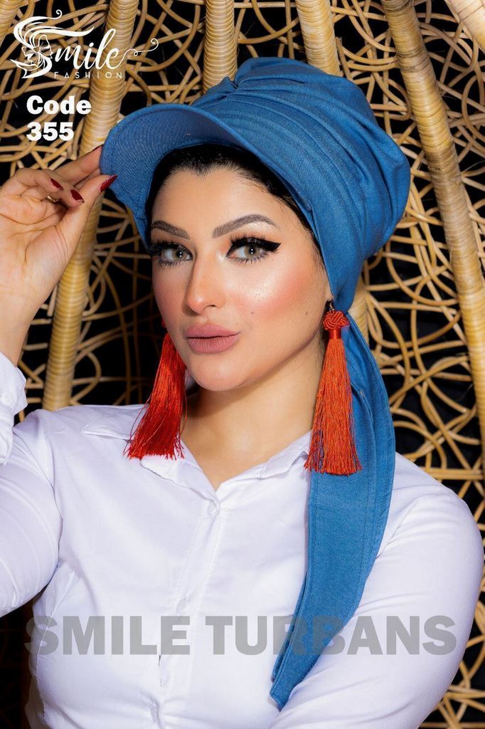 Cap Cap two piece jeans - Smile Turbans - 318